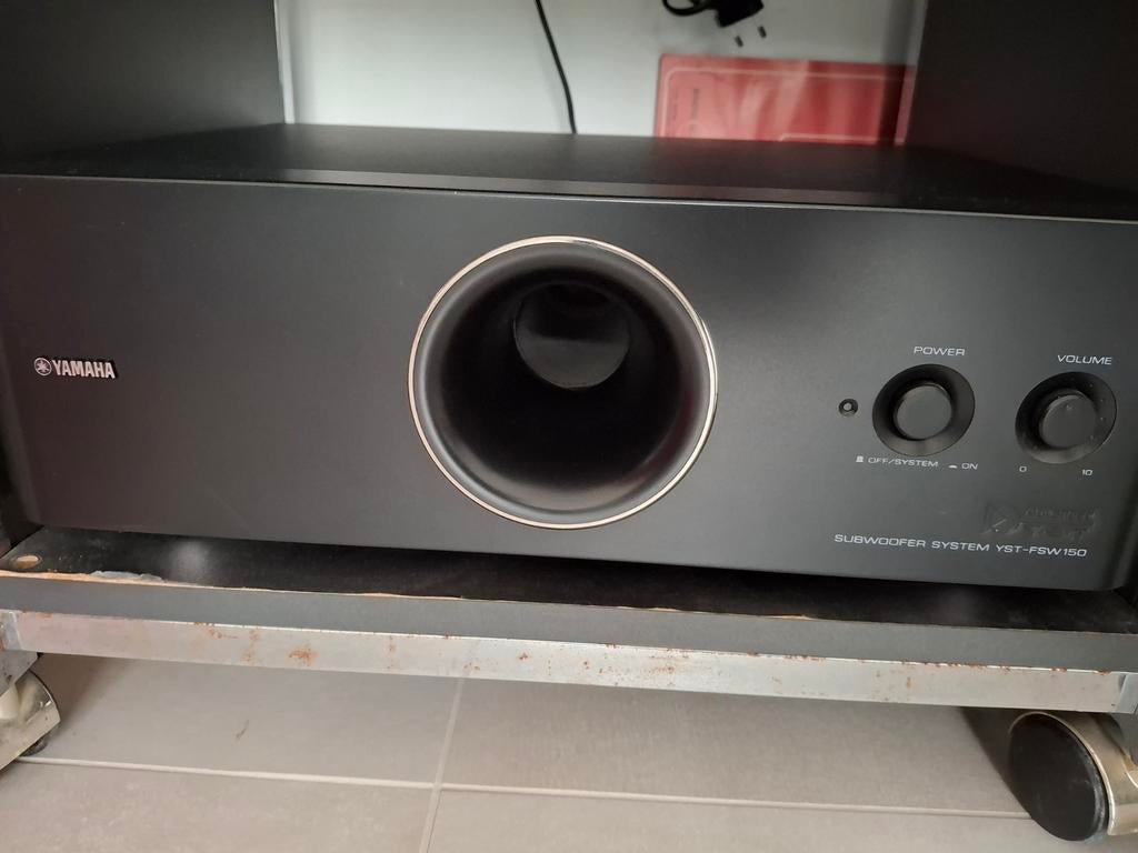 Yamaha Subwoofer YST-FSW150, Audio, Tv en Foto, Luidsprekers, Ophalen, 120 watt of meer, Subwoofer, Overige merken