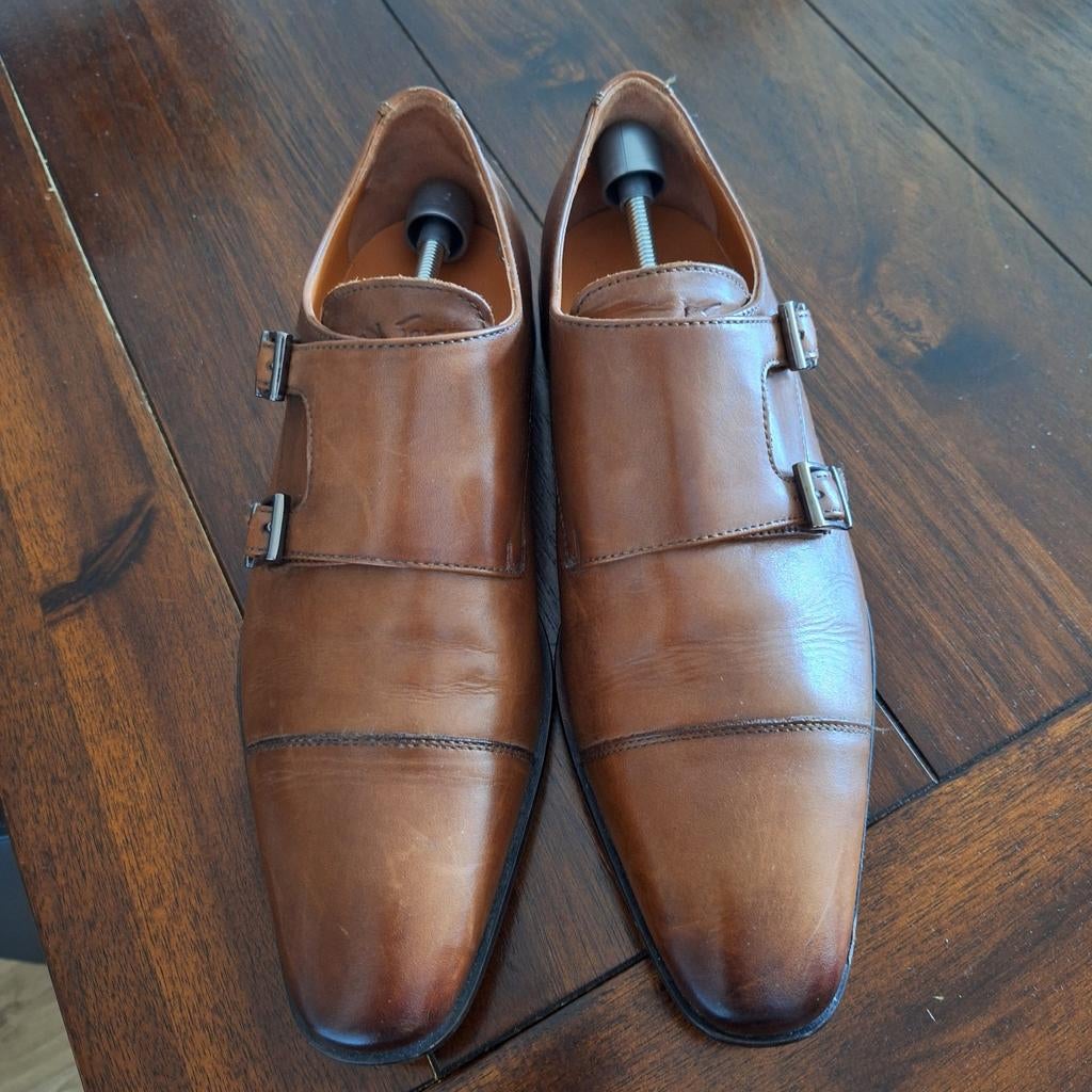 Van lier schoenen maat 42, Ophalen, Nieuw, Bruin