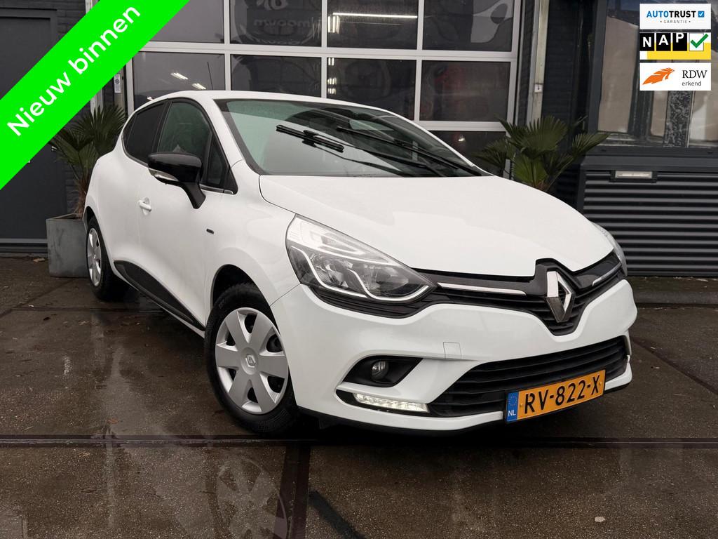 Renault Clio 0.9 TCe Limited Navi Airco PDC Parelmoer! Inrui, Voorwielaandrijving, 898 cc, Stof, Gebruikt