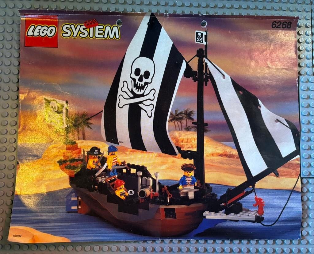 Lego Pirates 6268 Renegade Runner, Kinderen en Baby's, Speelgoed | Duplo en Lego, Ophalen of Verzenden, Gebruikt, Complete set