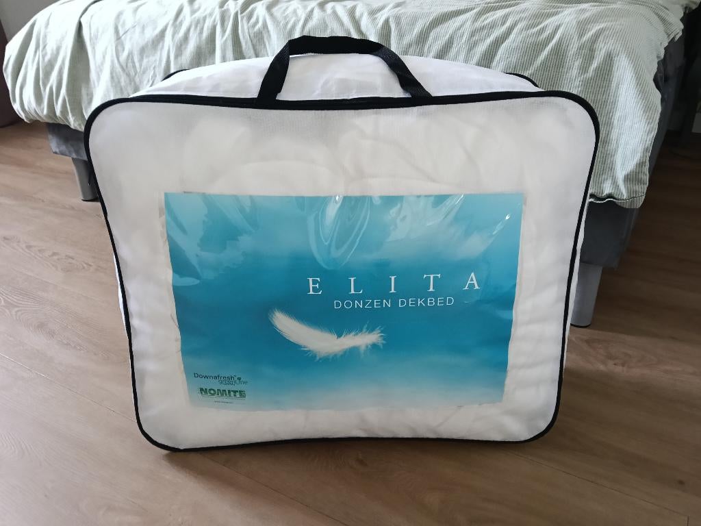 Donzen dekbed 200x200 cm, Ophalen, Wit, Tweepersoons, Deken of Dekbed