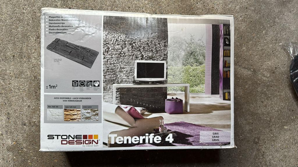 Steenstrips, Zo goed als nieuw, Minder dan 5 m², Wandtegels, Keramiek