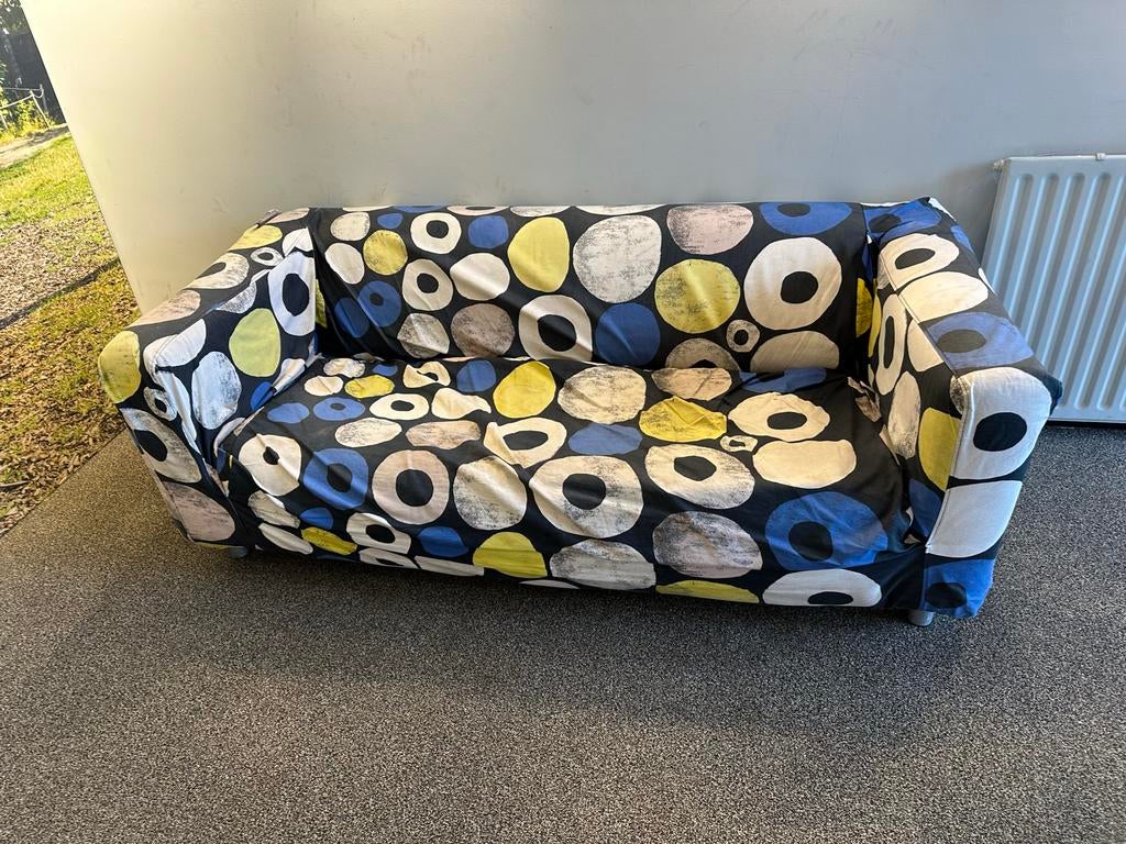 Klippan bank gratis af te halen, Huis en Inrichting, Banken | Bankstellen, Gebruikt, Rechte bank, Tweepersoons, 150 tot 200 cm