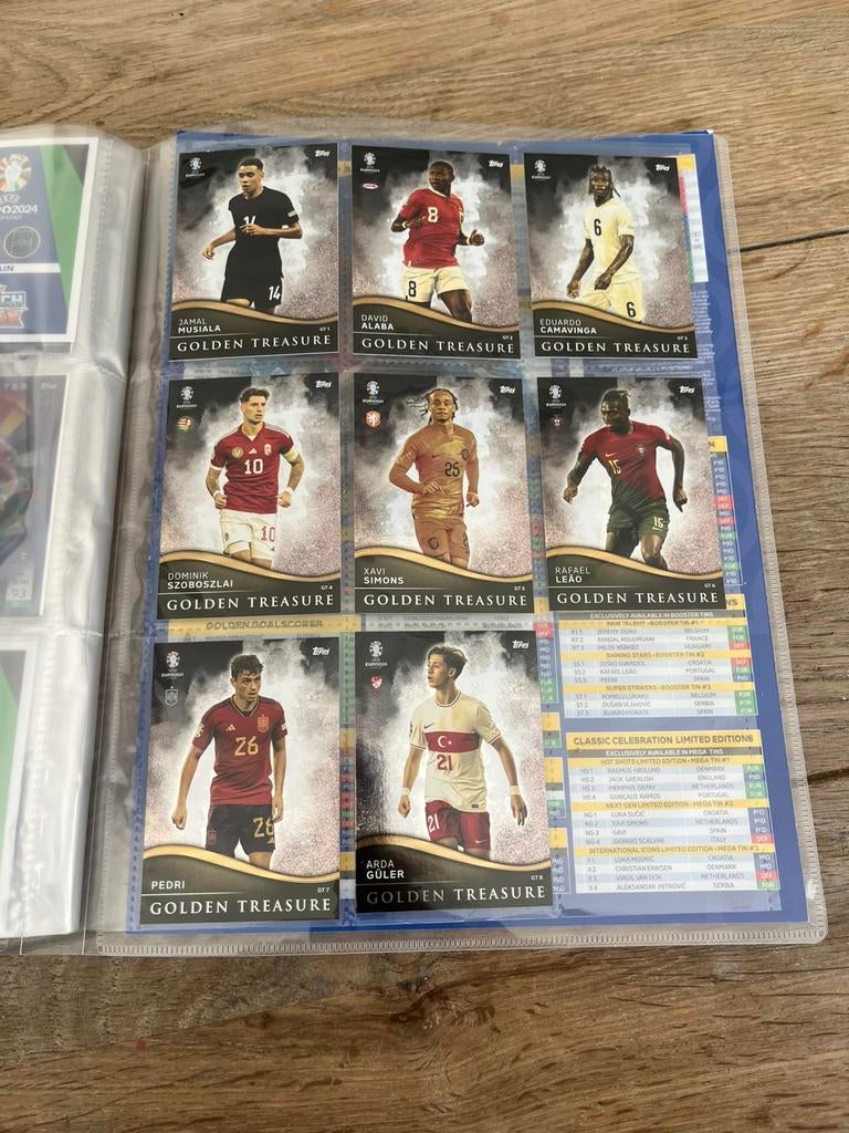 Topps golden treasure euro 2024, Hobby en Vrije tijd, Stickers en Plaatjes, Ophalen of Verzenden, Nieuw, Plaatje