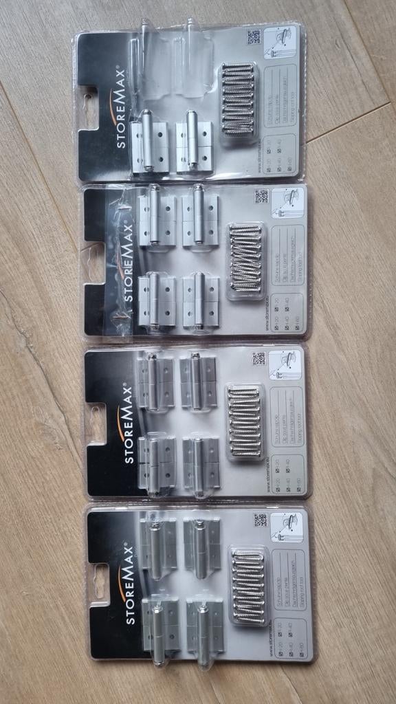 4x Storemax Schuine Kapclips - Nieuw in verpakking, Ophalen, Nieuw, Overige materialen, Overige typen