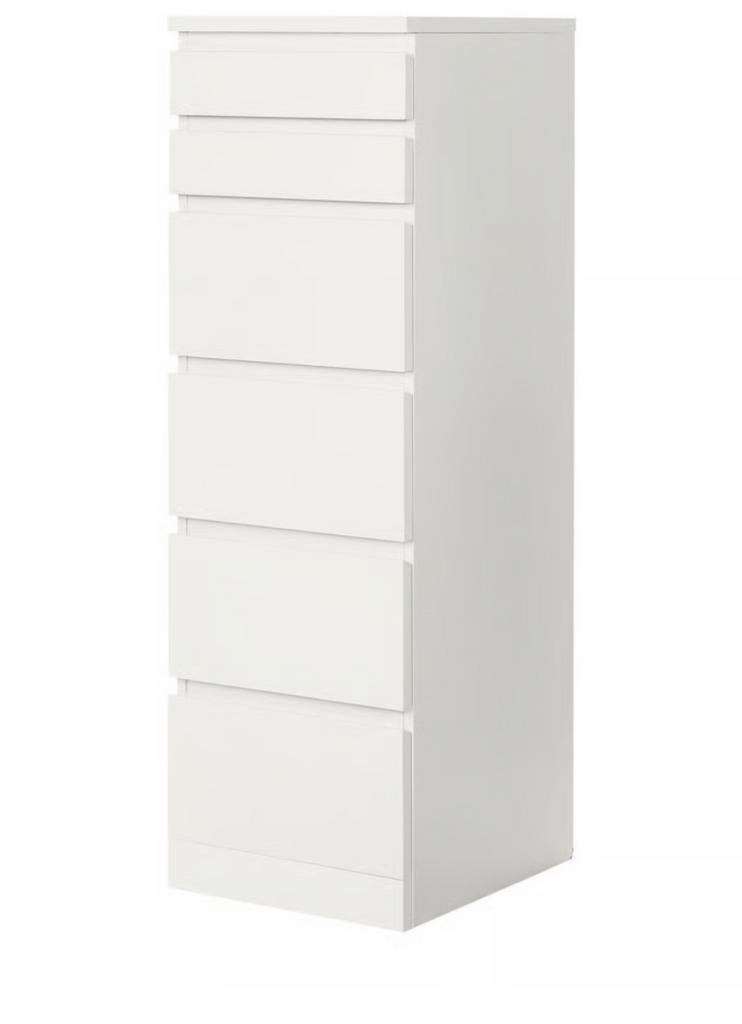 Malm ladekast, Huis en Inrichting, Kasten | Ladekasten, Zo goed als nieuw, Minder dan 100 cm, 25 tot 50 cm, 50 tot 100 cm