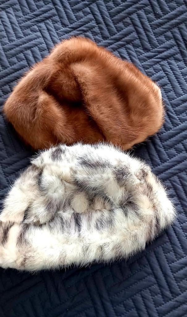 Bontmutsen / handgemaakt/mt 58 / p.st €10, Ophalen of Verzenden, Nieuw, Maat 46/48 (XL) of groter, Sjaal