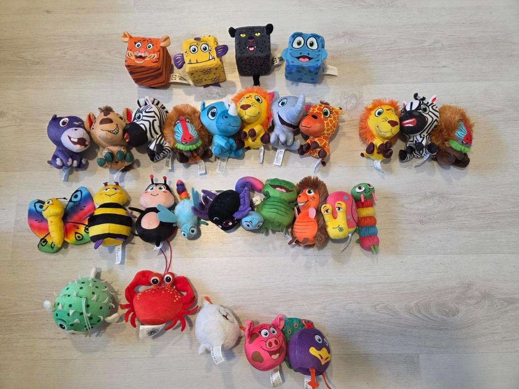 Lidl mini's 30 stuks jungle safari achtertuin aqua boerderij, Kinderen en Baby's, Speelgoed | Babyspeelgoed, Zo goed als nieuw