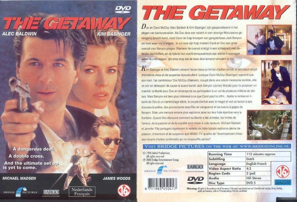 The Getaway, Vanaf 16 jaar, Ophalen of Verzenden, Zo goed als nieuw, Actie