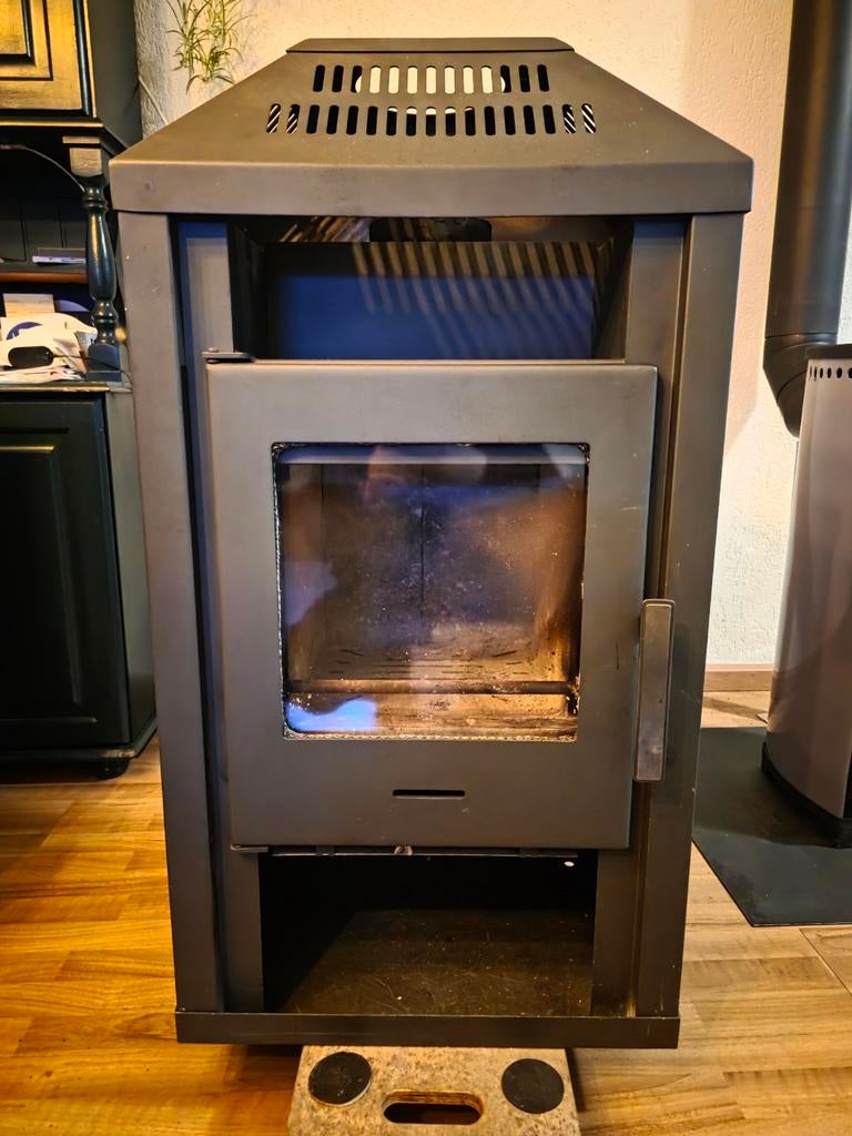 Wamsler KF 198 PLUTO LUXOR Houtkachel, Gebruikt, Houtkachel, Ophalen of Verzenden, Vrijstaand