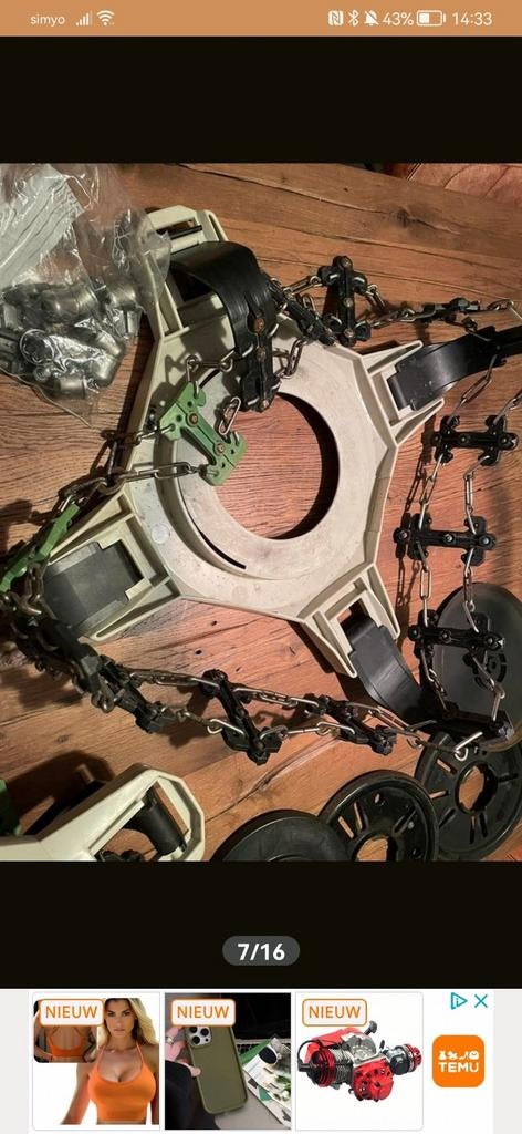 Spike spider sneeuwketting, Auto diversen, Ophalen of Verzenden