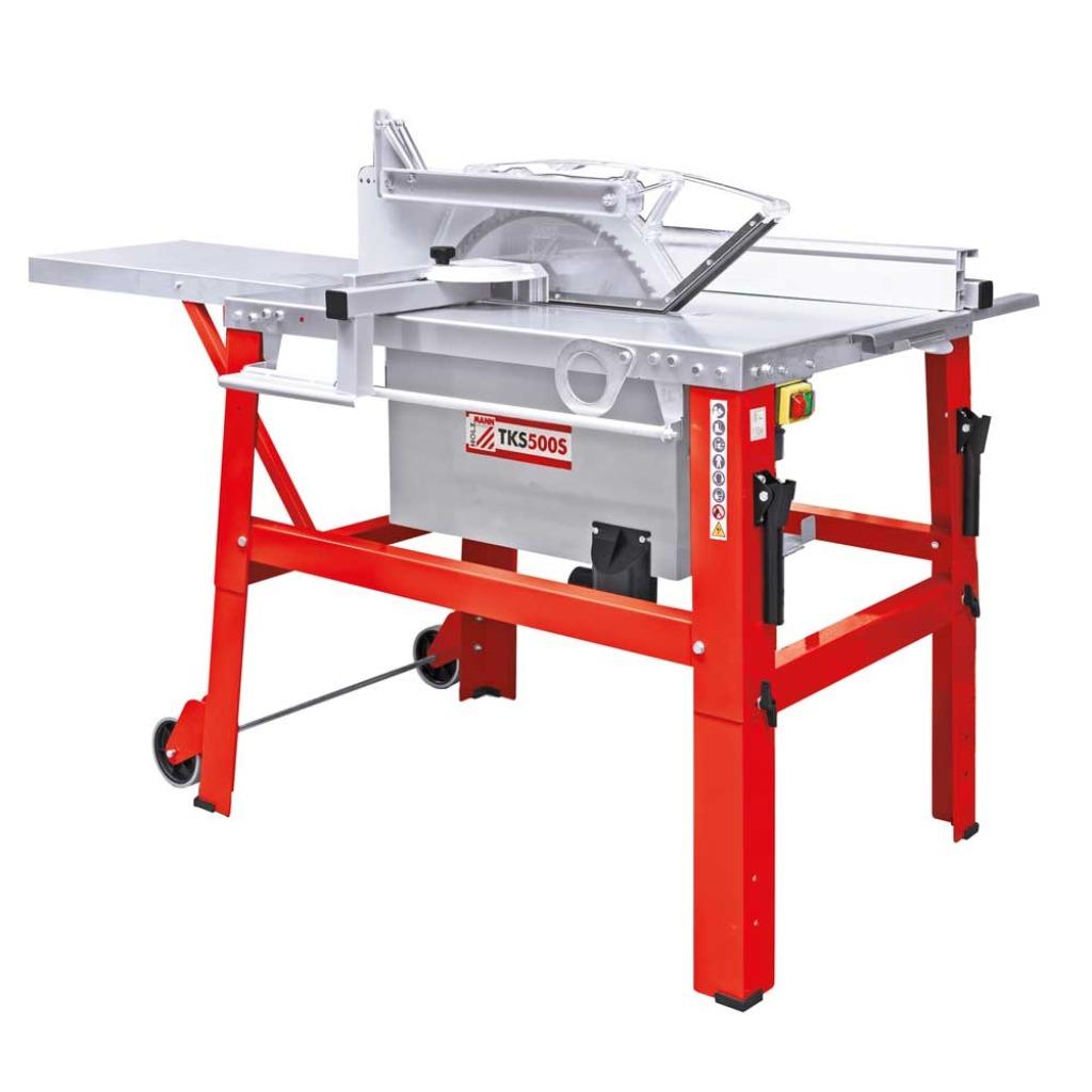 Tafelzaag Holzmann TKS500S | 400V, Doe-het-zelf en Verbouw, Ophalen, 70 mm of meer, Overige typen, Holzmann