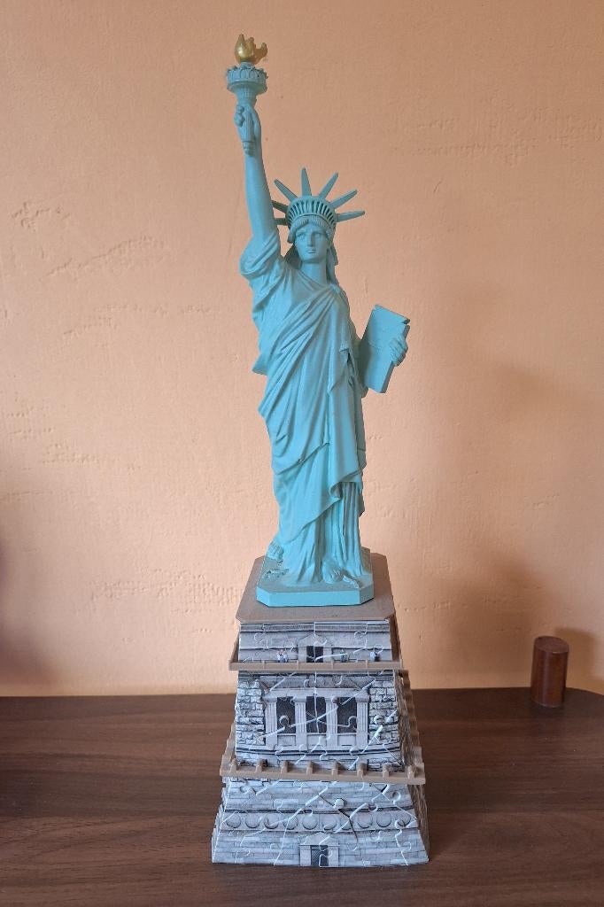 3D puzzel – Statue of Liberty, Vrijheidsbeeld - New York, Verzamelen, Beelden en Beeldjes, Ophalen of Verzenden, Zo goed als nieuw