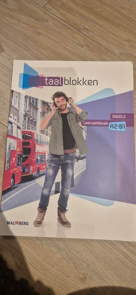 Taalblokken Engels A2-B1 Leerwerkboek MALMBERG, Boeken, Schoolboeken, VMBO, Engels, Ophalen of Verzenden, Zo goed als nieuw