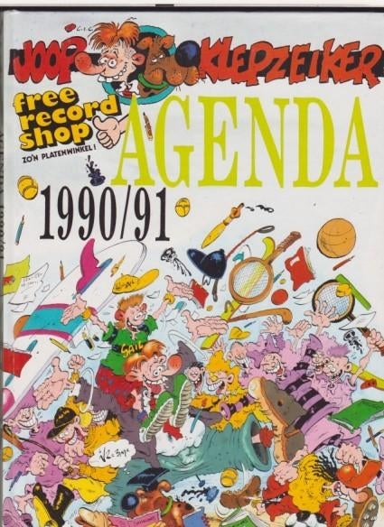 Joop Klepzeiker - Agenda 1990 / 96 (nieuw), Eén stripboek, Verzenden, Nieuw