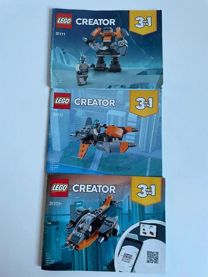 Lego Creator 3 in 1 (31111), Ophalen of Verzenden, Zo goed als nieuw, Overige merken