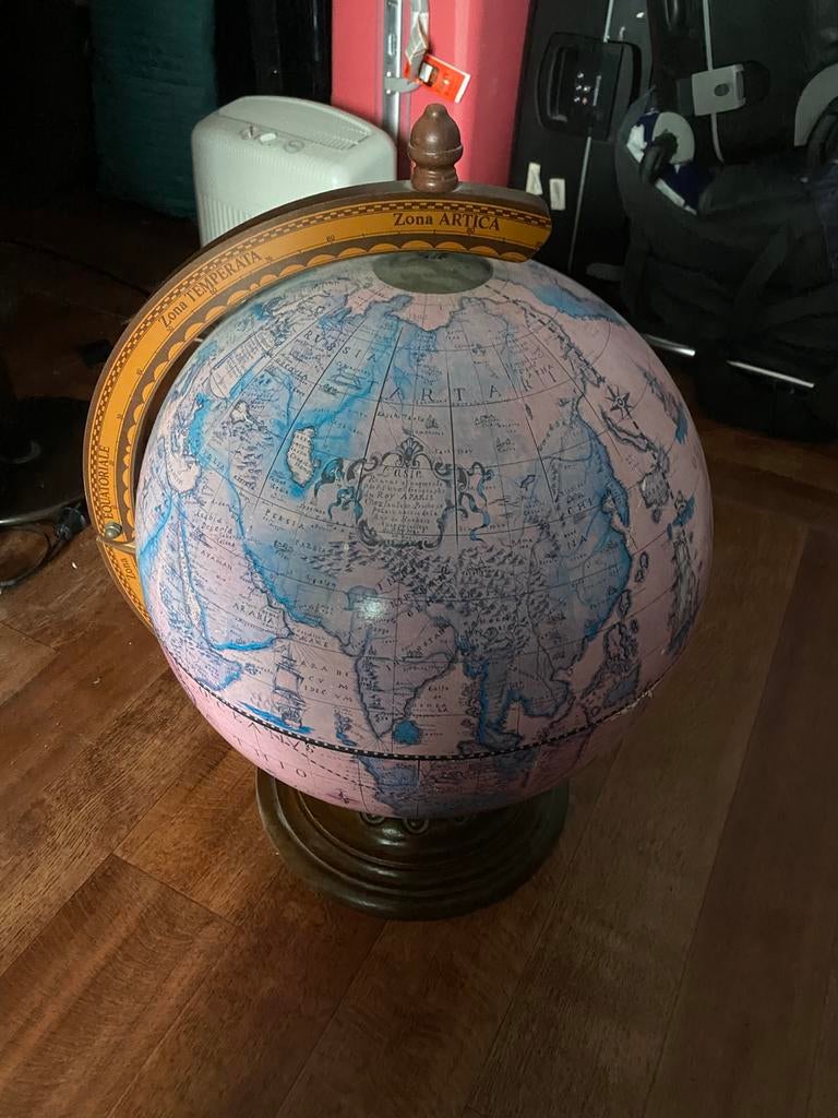 Klassieke italiaanse zoffoli drank globe wereldbol design, Ophalen of Verzenden, Gebruikt