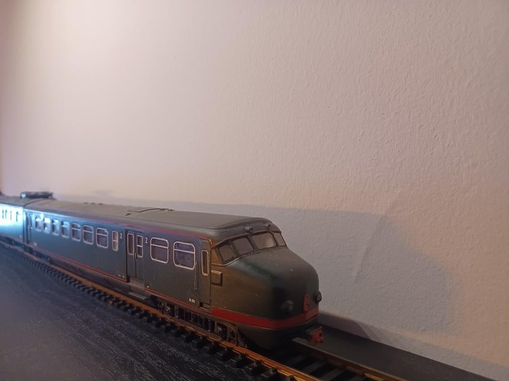 Lima Mat '54 Hondenkop Digitaal, Hobby en Vrije tijd, Modeltreinen | H0, Gelijkstroom, Ophalen of Verzenden, NS, Lima