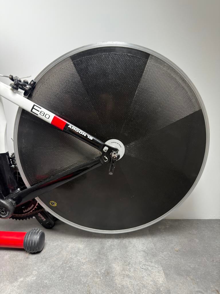 Mavic Comete 575 Disc Wiel - Triathlon Tubelar, Ophalen of Verzenden, Zo goed als nieuw, Wiel