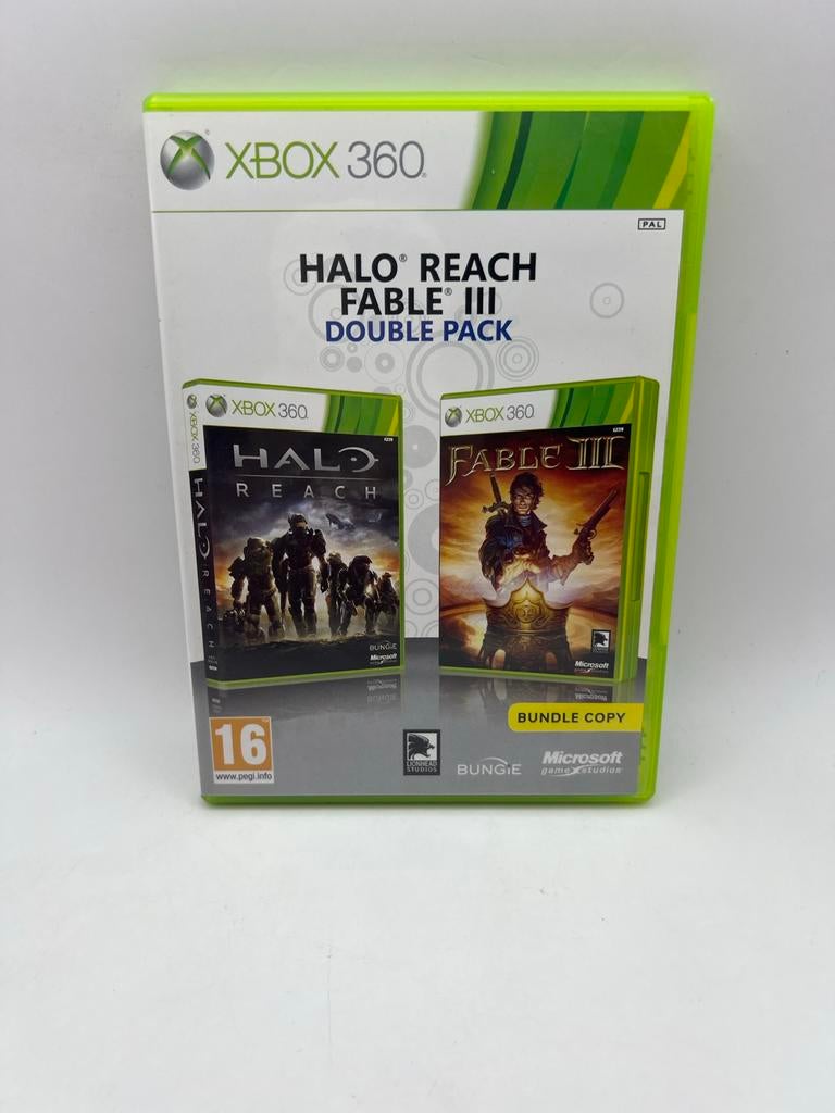 Halo Reach & Fable III Double Pack - Xbox 360, Spelcomputers en Games, Online, Shooter, 1 speler, Zo goed als nieuw
