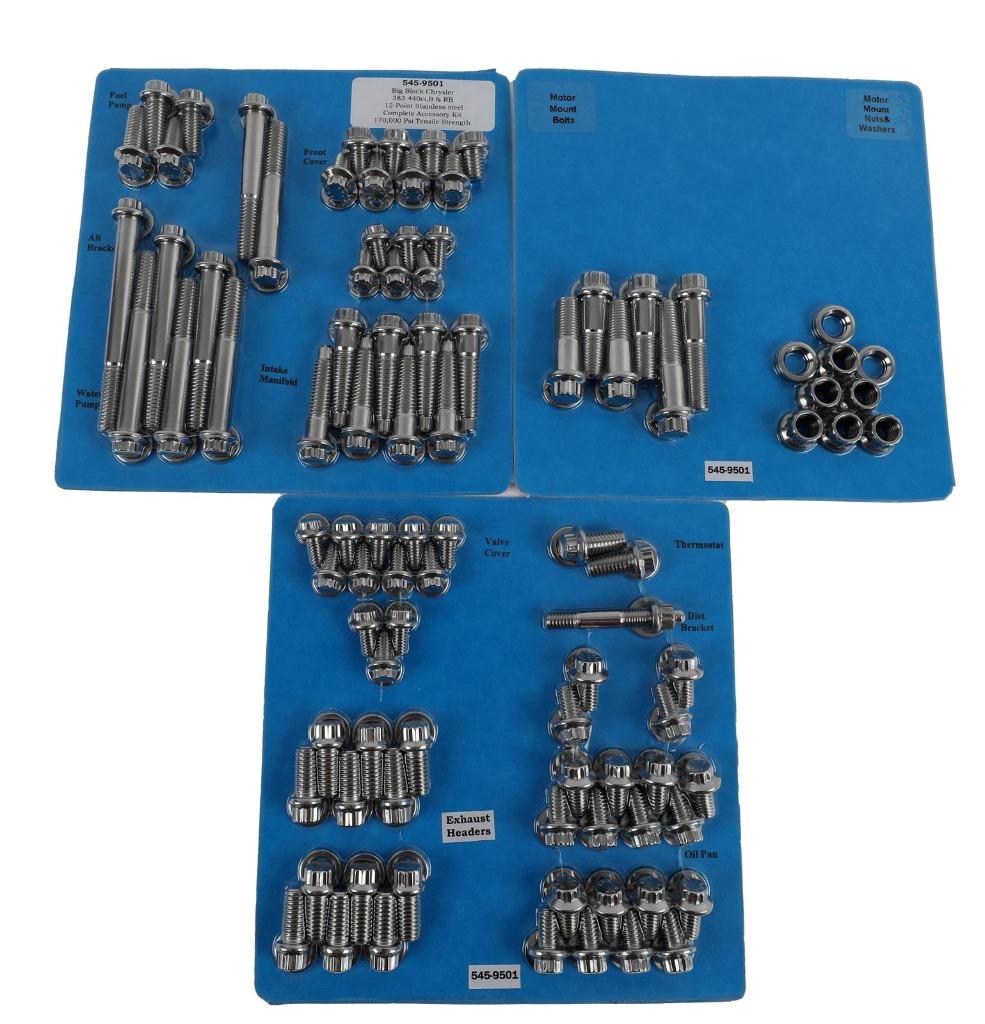 Mopar big block B/RB engine bolt kit ARP 545-9501, Chrysler, Nieuw, Reception@pttmcars.com, Ophalen of Verzenden