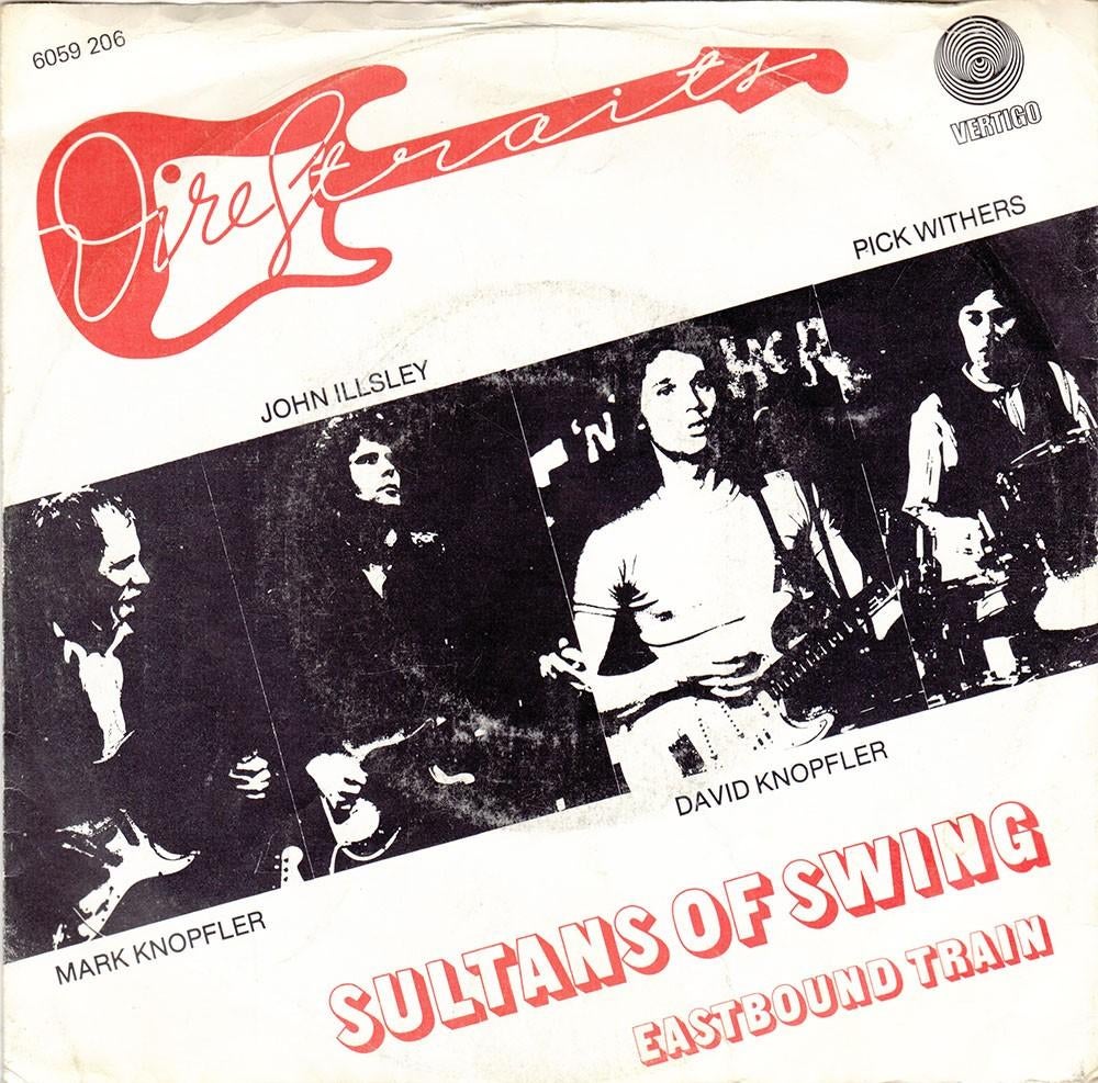 Dire Straits - Sultans Of Swing 7", Cd's en Dvd's, Vinyl Singles, 7 inch, Single, Ophalen of Verzenden, Zo goed als nieuw