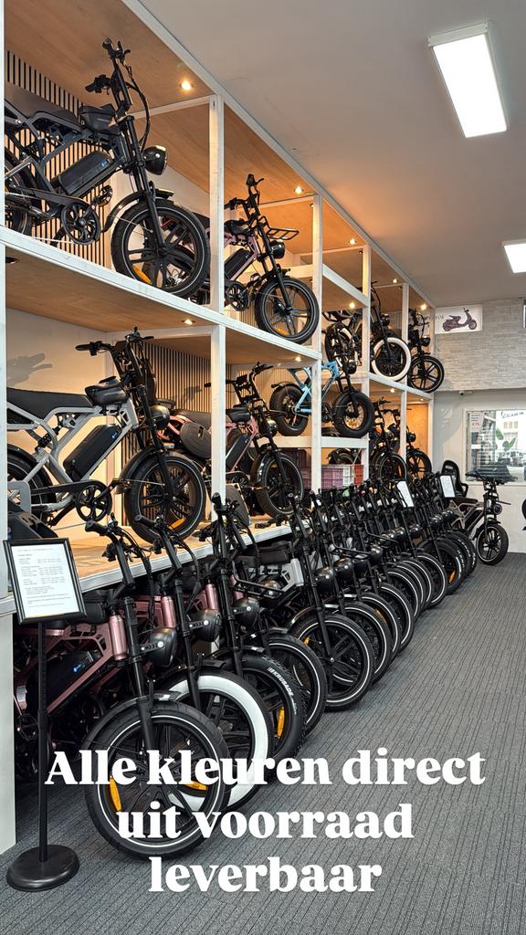 Fatbike V20 Pro Mamma Family model direct leverbaar V8 C80, Nieuw, Minder dan 47 cm, 50 km per accu of meer, Ophalen