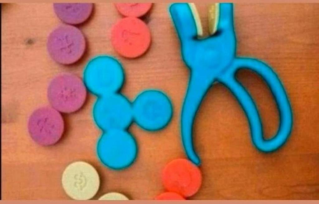 Ponstang met verschillende ponsen! Verwisselbaar, Ophalen of Verzenden, Zo goed als nieuw, Overige typen