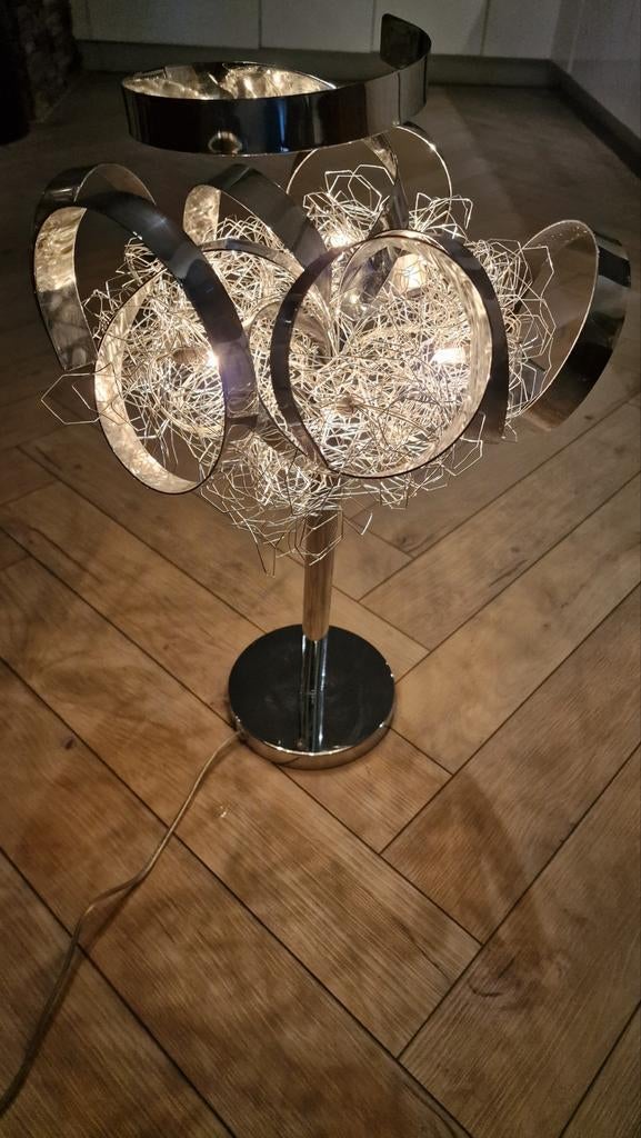 Vandeheg Design Tafellamp - Dimmer Werkt Perfect!, Design, Ophalen of Verzenden, Zo goed als nieuw, Metaal