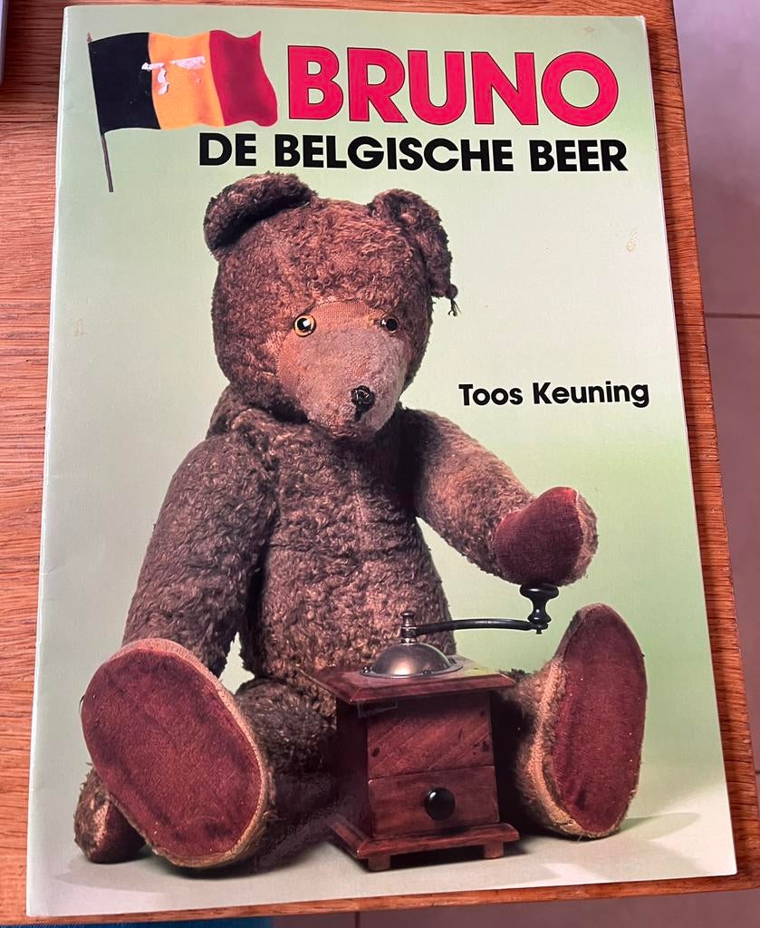 (handwerk) Boek Bruno, de Belgische beer, Boeken, Ophalen of Verzenden, Zo goed als nieuw, Borduren en Naaien, Toos keuning
