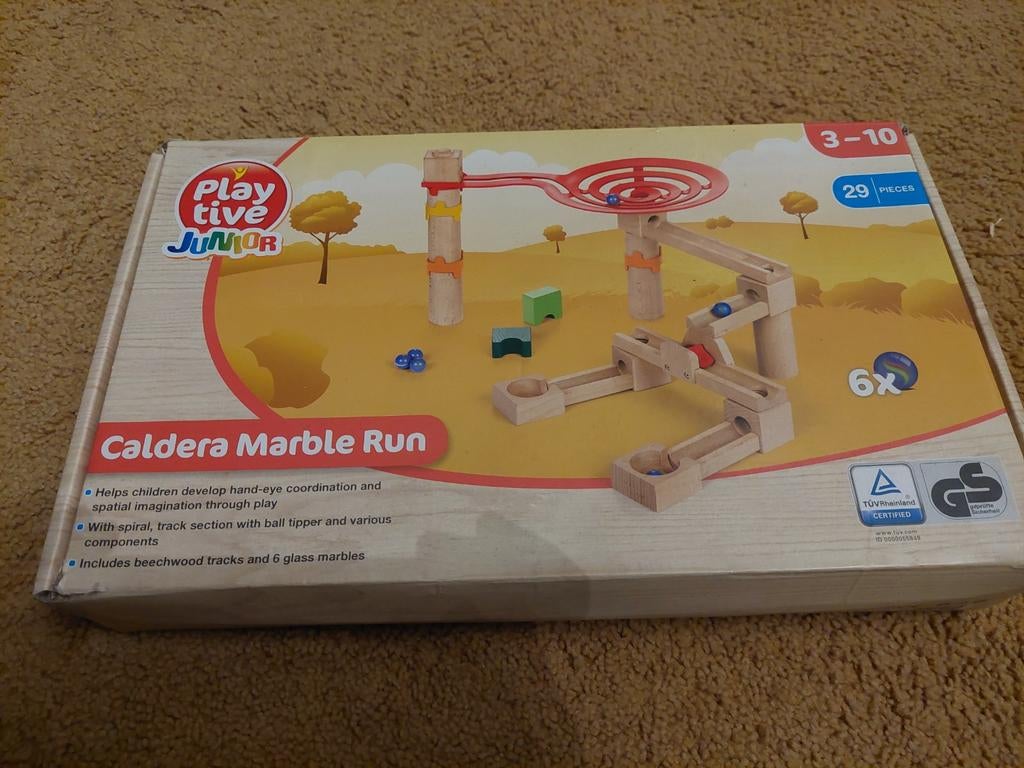 Playtive Junior Knikkerbaan Caldera - Compleet, Ophalen of Verzenden, Gebruikt