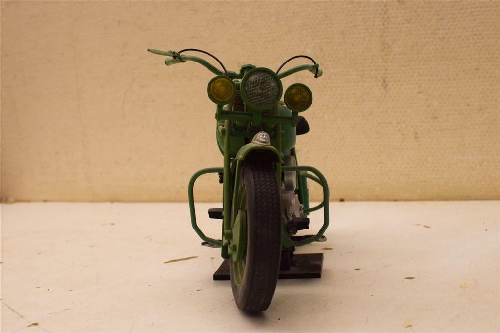 Blikken motorfiets 49191, Verzamelen, Beelden en Beeldjes, Ophalen of Verzenden, Gebruikt