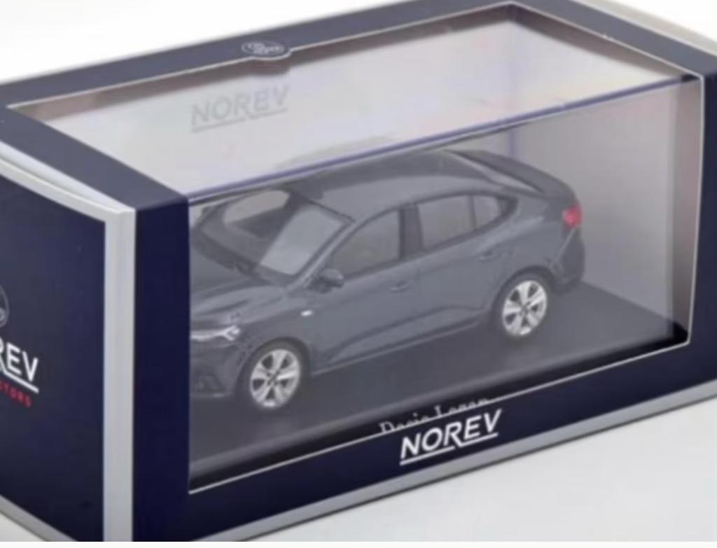 Dacia Logan 2021 Slate Grijs schaal 1/43 NOREV ref. 509043, Hobby en Vrije tijd, Modelauto's | 1:43, Verzenden, Nieuw, Auto, Norev