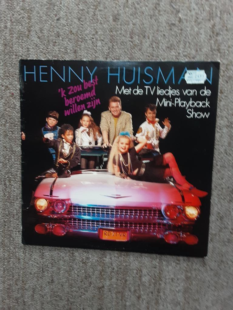 vinyl lp Henny Huisman met de tv liedjes mini-playback show, Cd's en Dvd's, Ophalen of Verzenden, Gebruikt, 12 inch, Pop