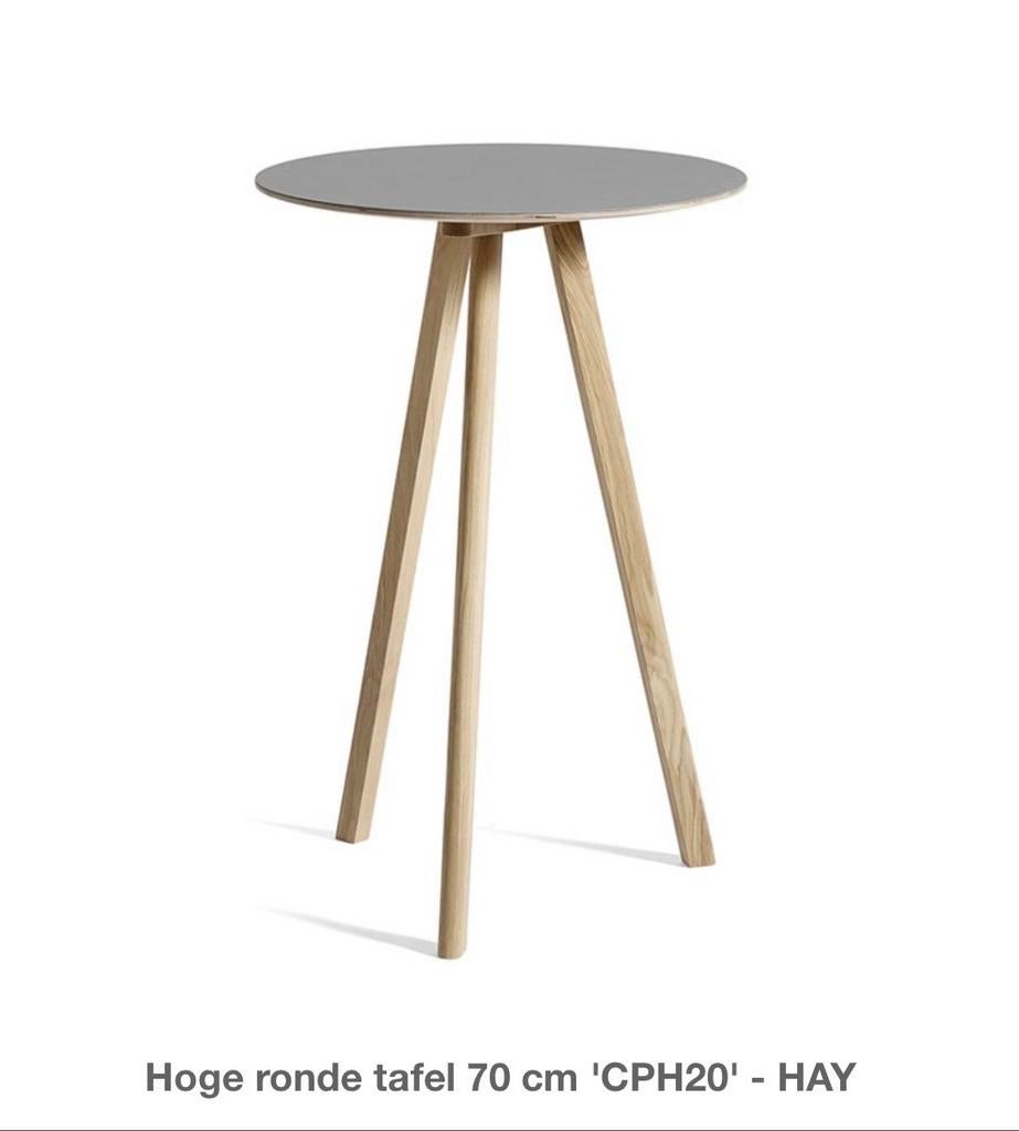 HAY CPH 20 Hoge Tafel - Scandinavisch Design, Ophalen of Verzenden, Zo goed als nieuw