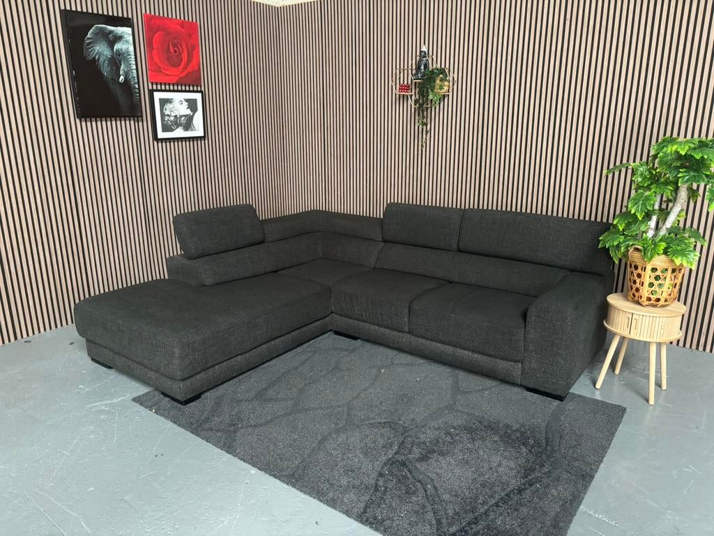 GRATIS LEVERING Goossens Nora Hoekbank 270x240 GEREINIGD, Huis en Inrichting, Banken | Bankstellen, 250 tot 300 cm, Hoekbank, Ophalen of Verzenden