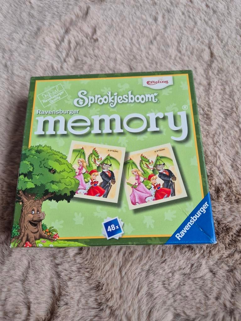 Efteling Sprookjesboom Memory - Ravensburger, Vijf spelers of meer, Ophalen of Verzenden, Zo goed als nieuw, Ravensburger