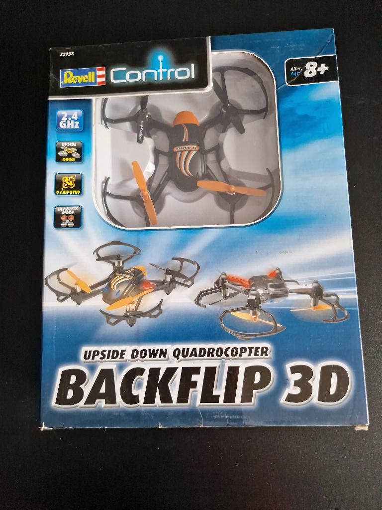 Revell Upside Down Quad Rocopter Backflip 3D NIEUW n Doos, Overige merken, Nieuw, Geen camera, Speelgoeddrone