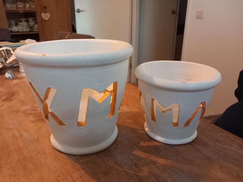 Riviera Maison windlichten Xmas., Ophalen of Verzenden, Zo goed als nieuw