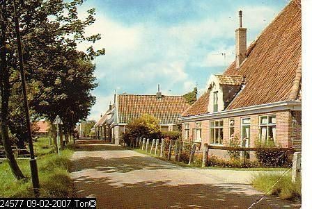 Ansichtkaart	Oosthuizen	Westeinde, Verzenden, 1960 tot 1980, Gelopen, Noord-Holland
