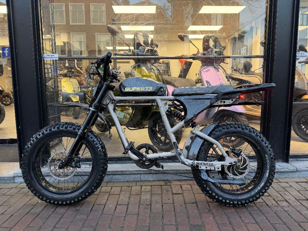 SUPER73 RX MOJAVE DARK EARTH CARBON FULL-OPTIONS EXCLUSIVE!, Fietsen en Brommers, Elektrische fietsen, Overige merken, Gebruikt