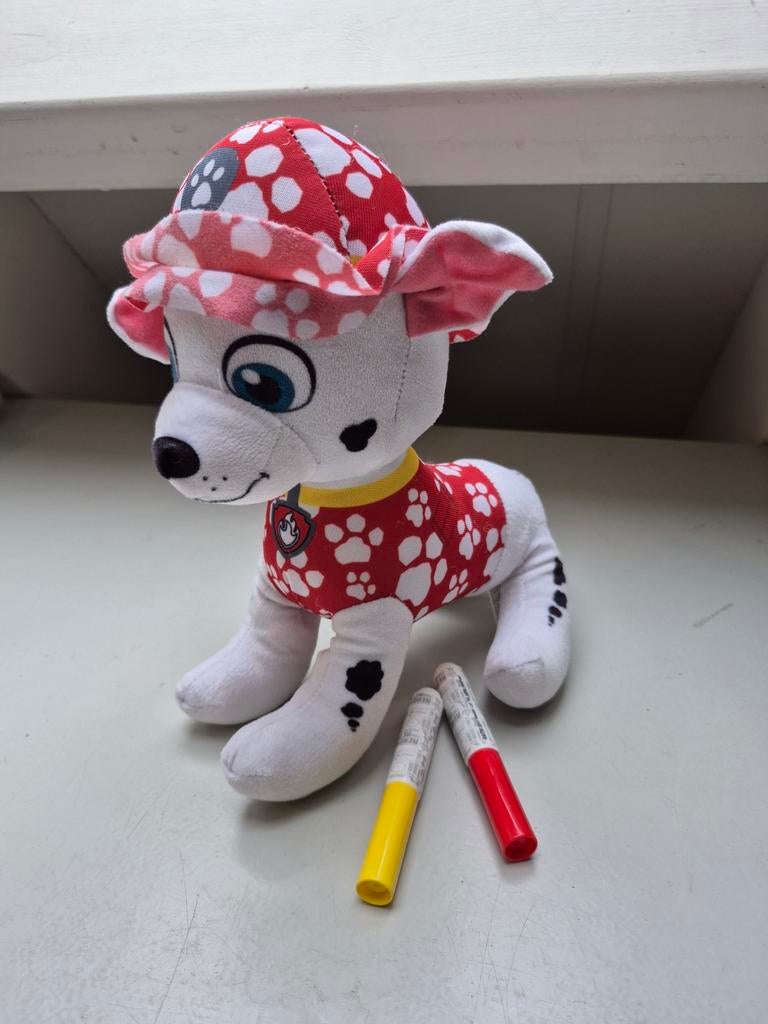 Paw Patrol Knuffel Marshall, Ophalen of Verzenden, Gebruikt, Hond