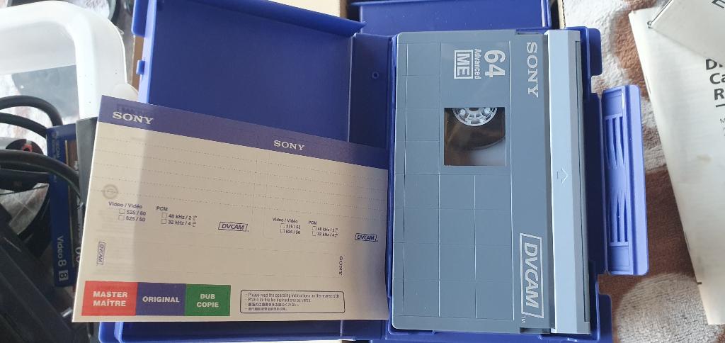 Tapes Sony DVCam 64 Advanced Metal Nieuw in doosje 14 stuks, Ophalen of Verzenden, Accessoire