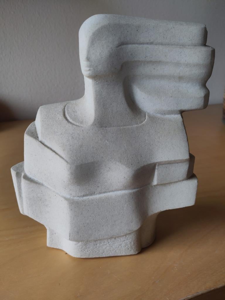 Marbell beeld vrouw, Verzamelen, Beelden en Beeldjes, Ophalen, Mens