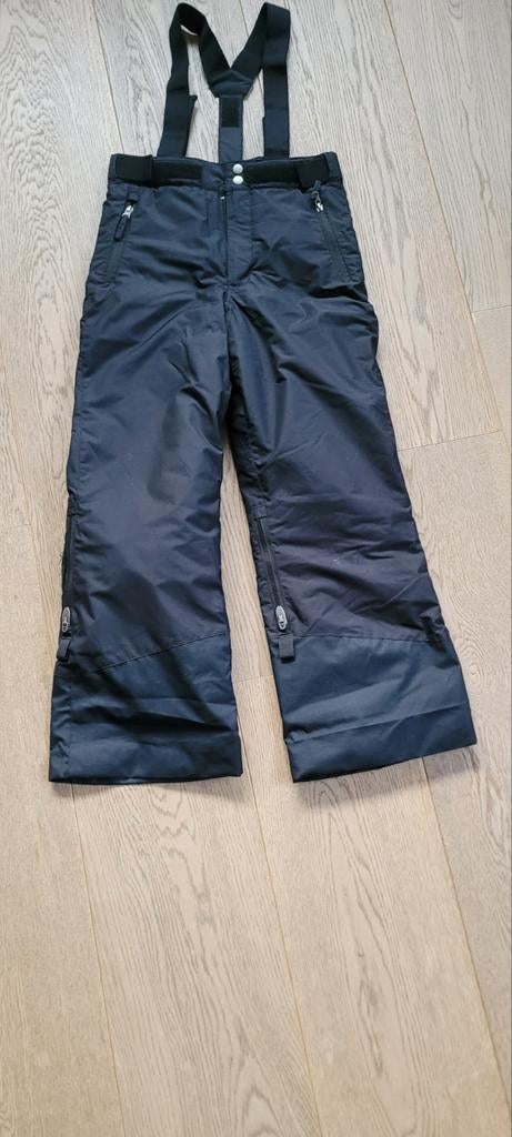 Zwarte Wedze Skibroek (133-150cm), Sport en Fitness, Skiën en Langlaufen, Overige merken, 100 tot 140 cm, Ophalen of Verzenden