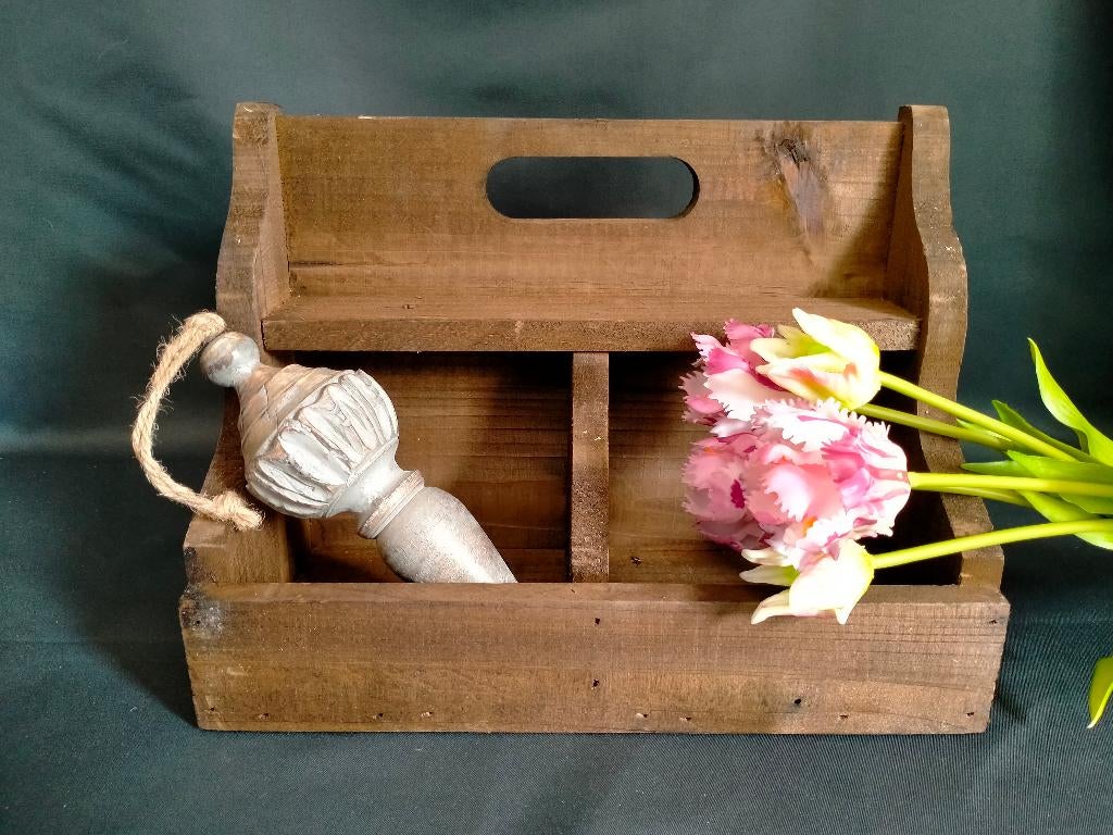 Gruttersbakken 2-vaks, landelijke woonaccessoires, Huis en Inrichting, Woonaccessoires | Overige, Ophalen of Verzenden, Nieuw