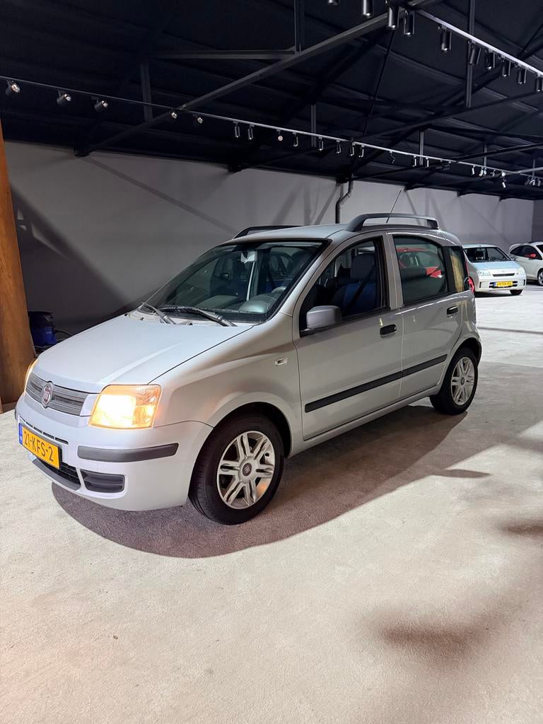 Fiat Panda 1.2 44KW 60PK 2009 Grijs, Auto's, Voorwielaandrijving, 1242 cc, Origineel Nederlands, Bedrijf