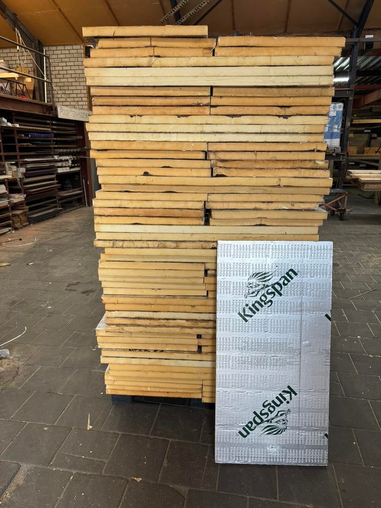 Mooie isolatie kingspan pir 40 mm platen €3,25 ex, Ophalen, 4 tot 8 cm, Gebruikt, Hardschuim (Pir)