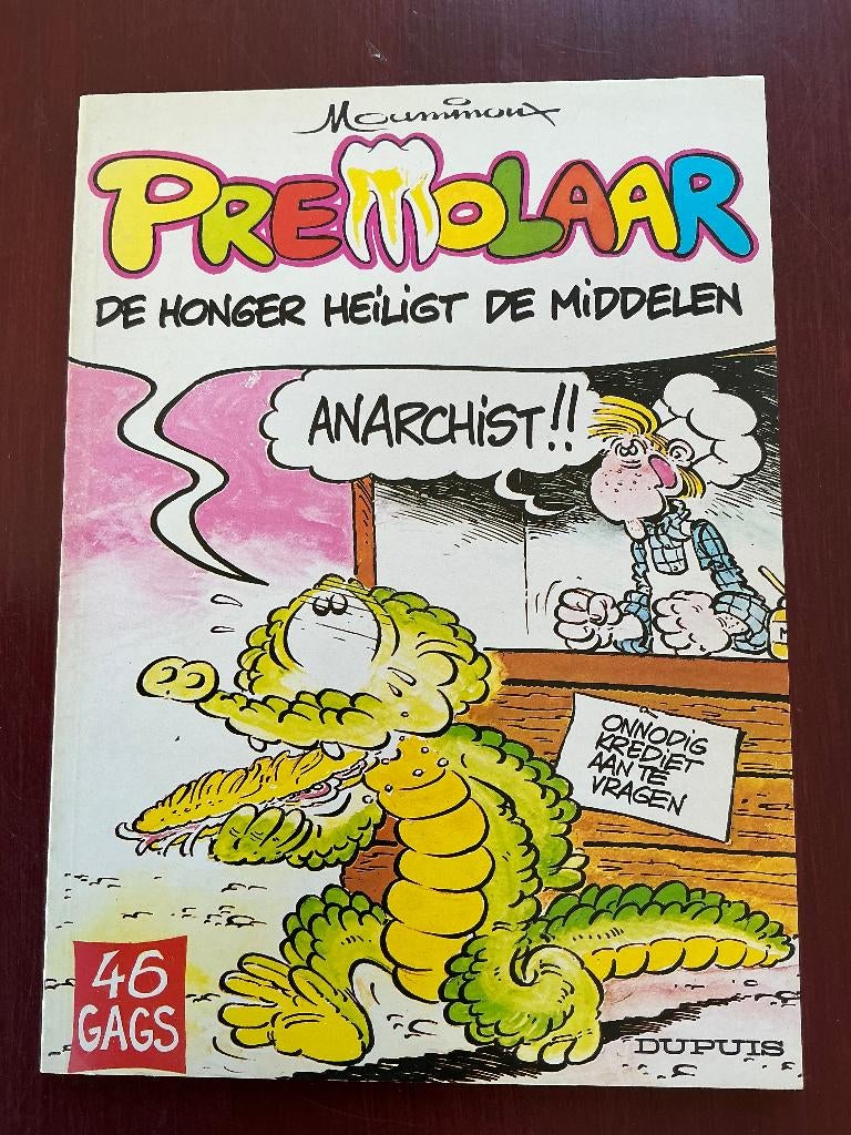 Premolaar, Eén stripboek, Ophalen of Verzenden, Gelezen
