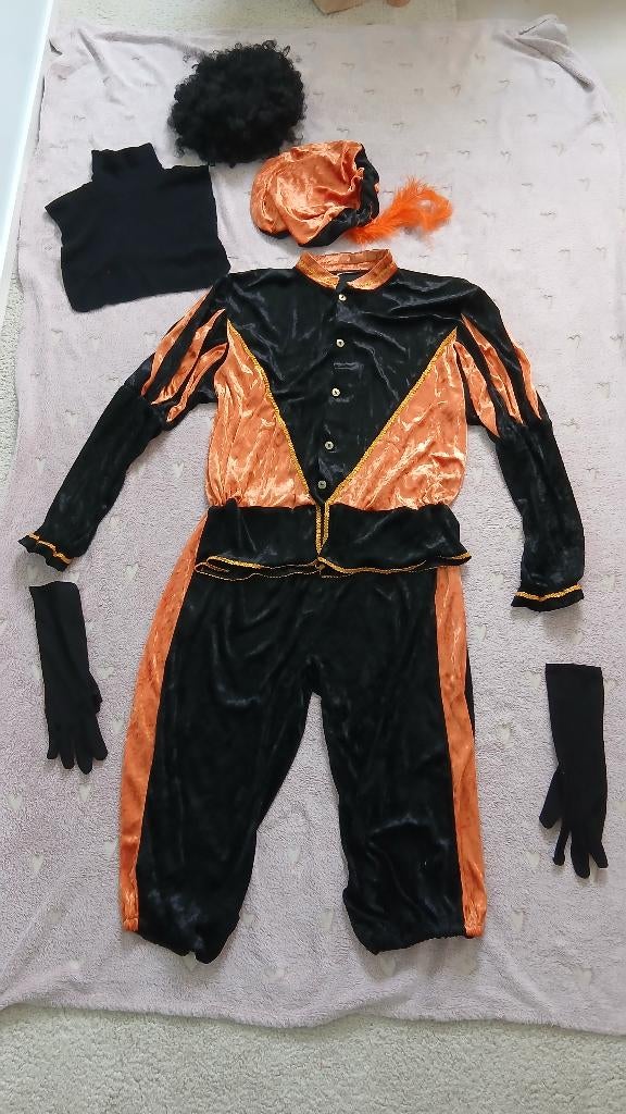 Pietenpak maat M – compleet – Sinterklaas & carnaval, Ophalen of Verzenden, Gebruikt